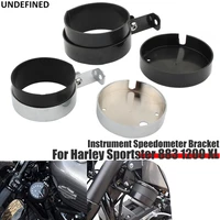 for harley sportster 883 1200 xl 48 roadster 72 1993 2020 motorcycle speedometer bracket side mount housing relocation cover