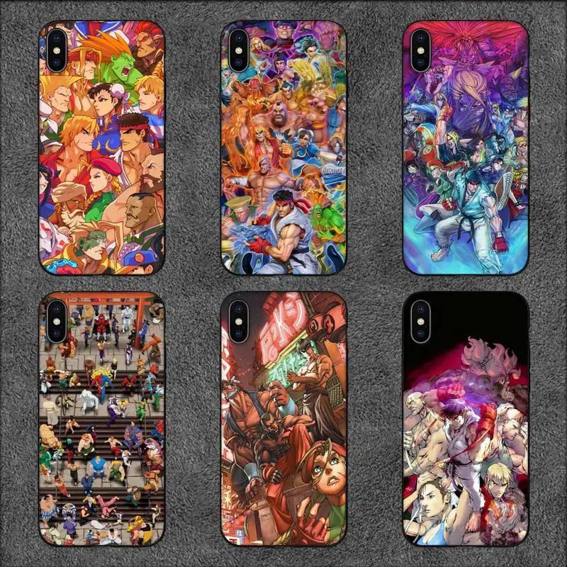 

Game S-STREETS FIGHTERS Phone Case For iPhone 11 12 Mini 13 14 Pro XS Max X 8 7 6s Plus 5 SE XR Shell