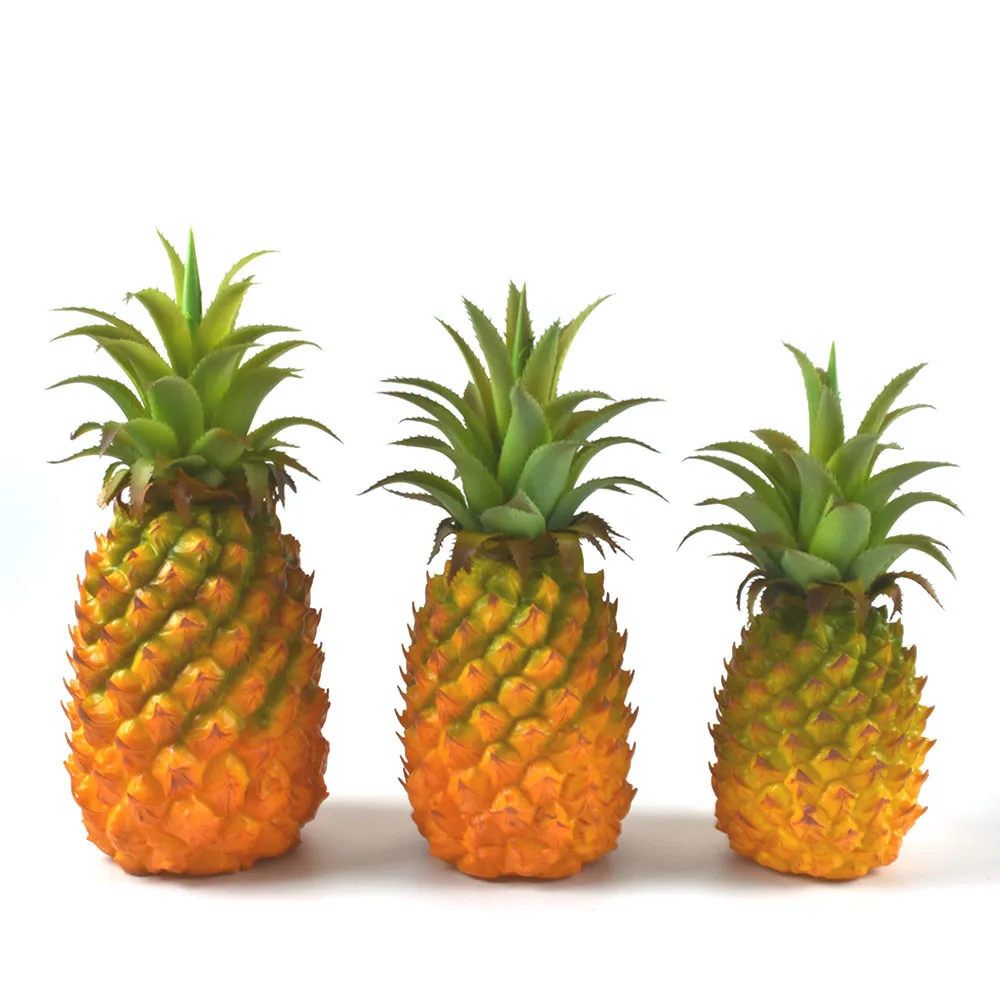 Большой Желтый Ананас Искусственные Фрукты Тробина Декоративная Пенопластовая