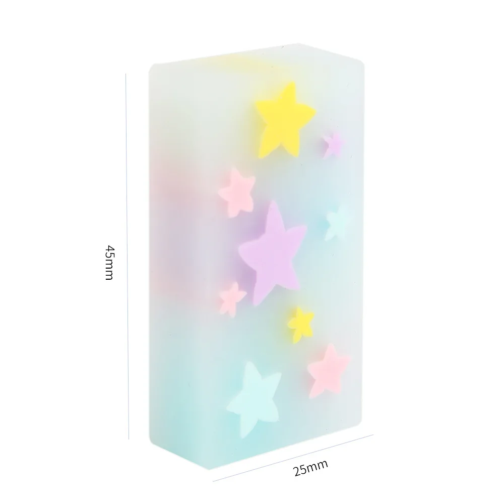 1/3 шт. креативный ластик-желе со звездами милый ластик школьные принадлежности
