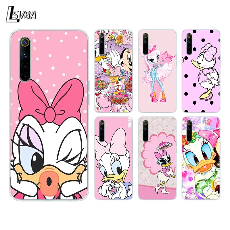 

Disney Daisy Duck For Realme C21Y C21 C20 C2 C3 C11 C12 C15 C17 X2 X3 Superzoom X50 Q2 Q2i Pro Soft Phone Case