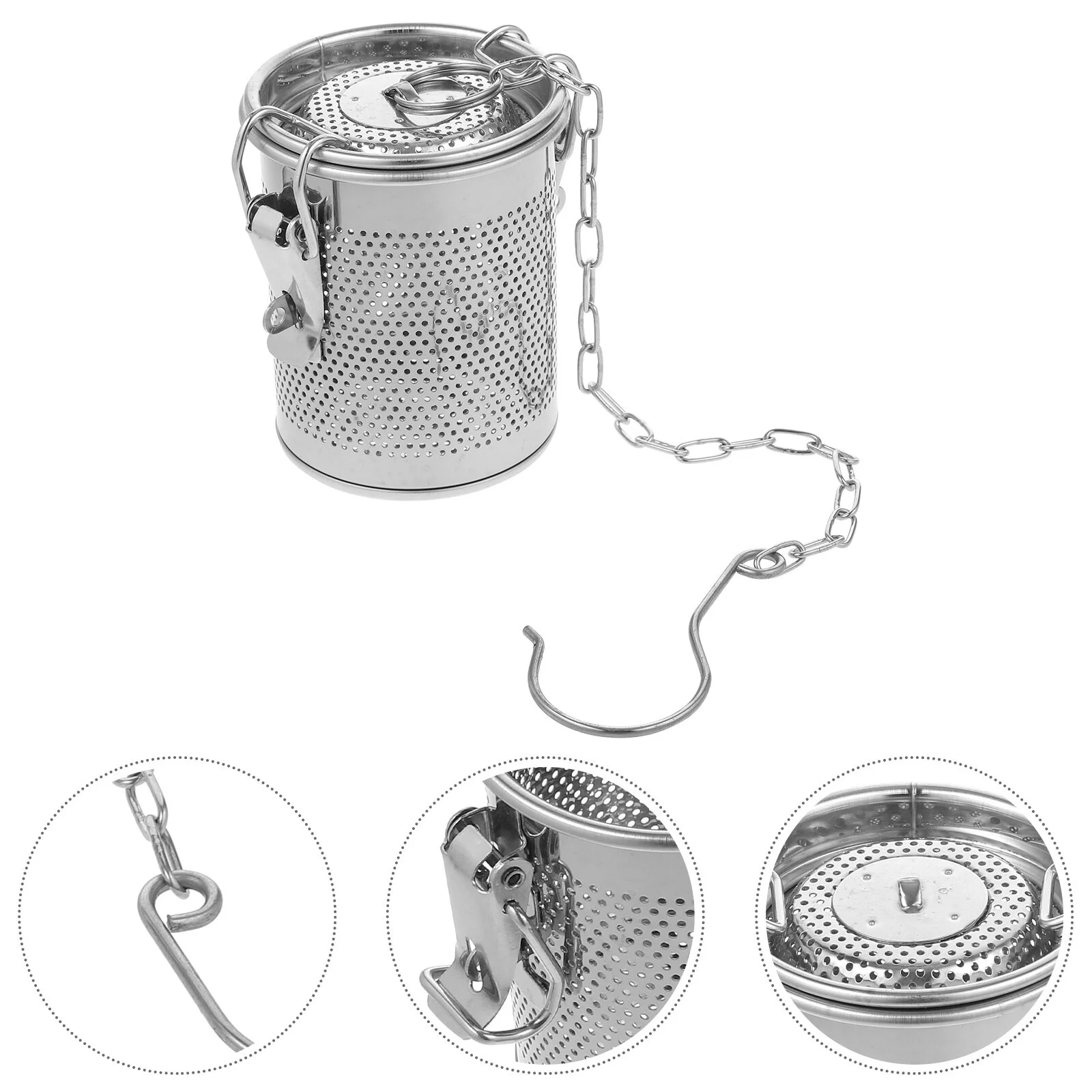 

Marinade Basket Compact Pot Stewed Steeper Home Accessory Diffuser Grate Stainless Steel Tea Ball Spice Seasoning Filter