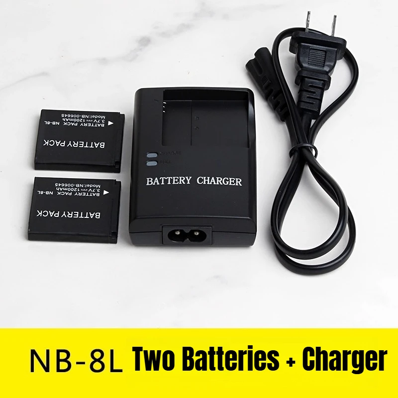Зарядное устройство NB-8L, аккумулятор для камеры, для Canon A2200 A3000 A3001 A3100 A3200 A3300 PC1474 PC1475 PC1585 PC1589 PC1590 (art.: 3920d43c341df) - 3920d43c341df
