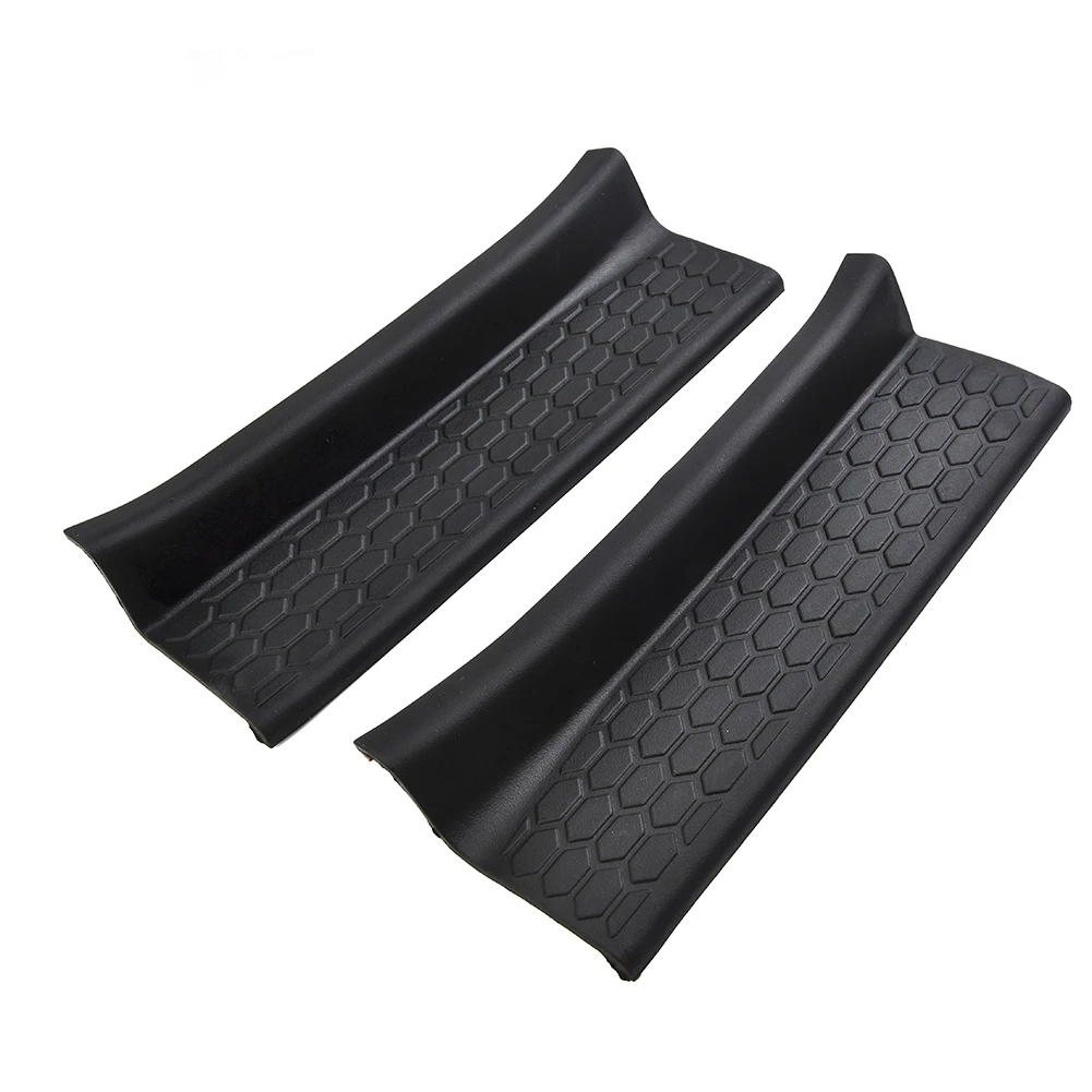 

Car Interior Door Entry Guards Guards Sills Decoration Trim 4-Door 4PCS Accessories Black For Jeep Wrangler Durable