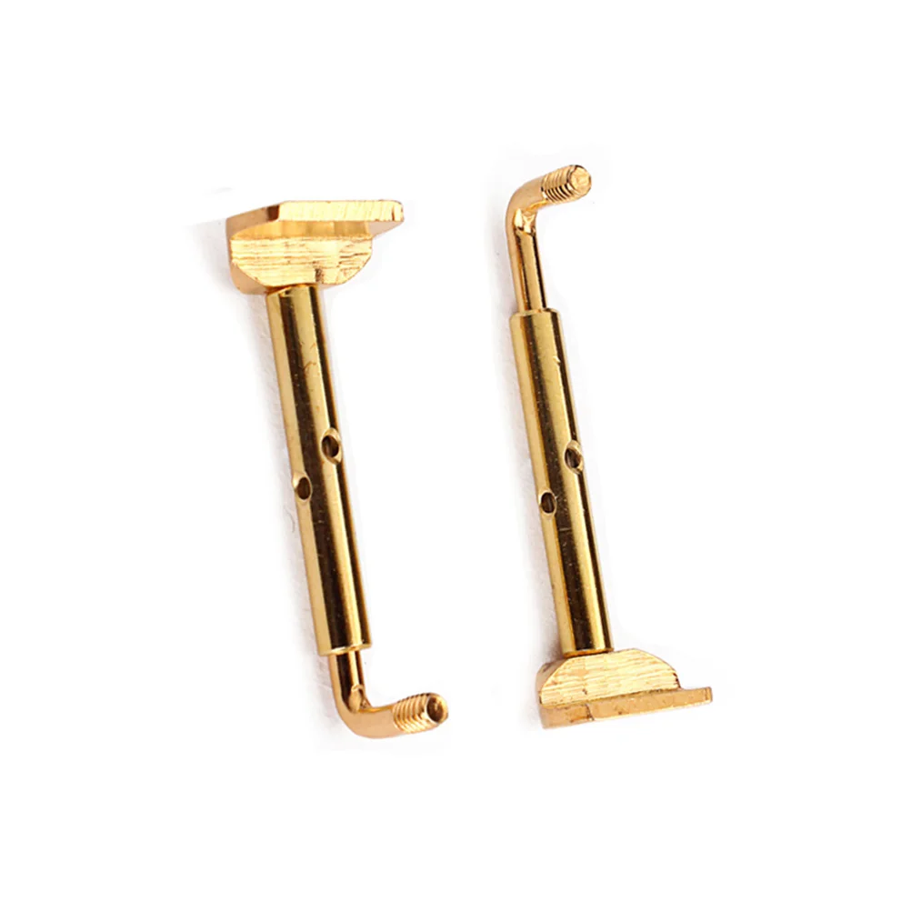 

2PCS Chinrest Screw DIY Portable Brass Instrument Accessories Clamp Screws Fiddle Clamps for Cello Viola Violin