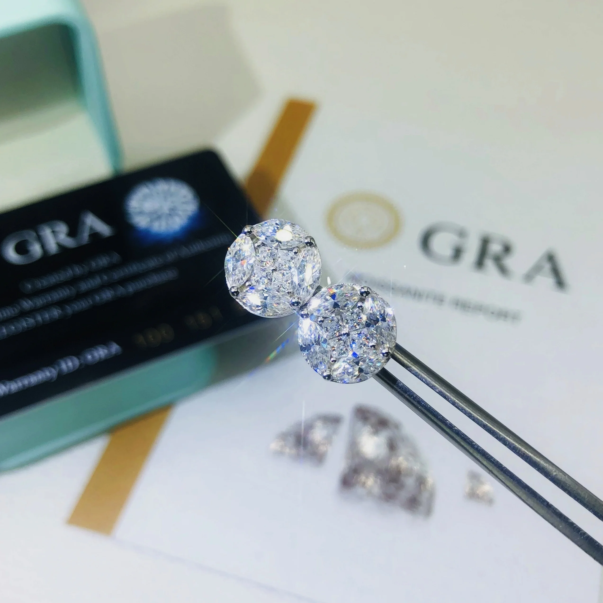 Серьги в стиле хип-хоп из стерлингового серебра 925 серьги-гвоздики с муассанитом