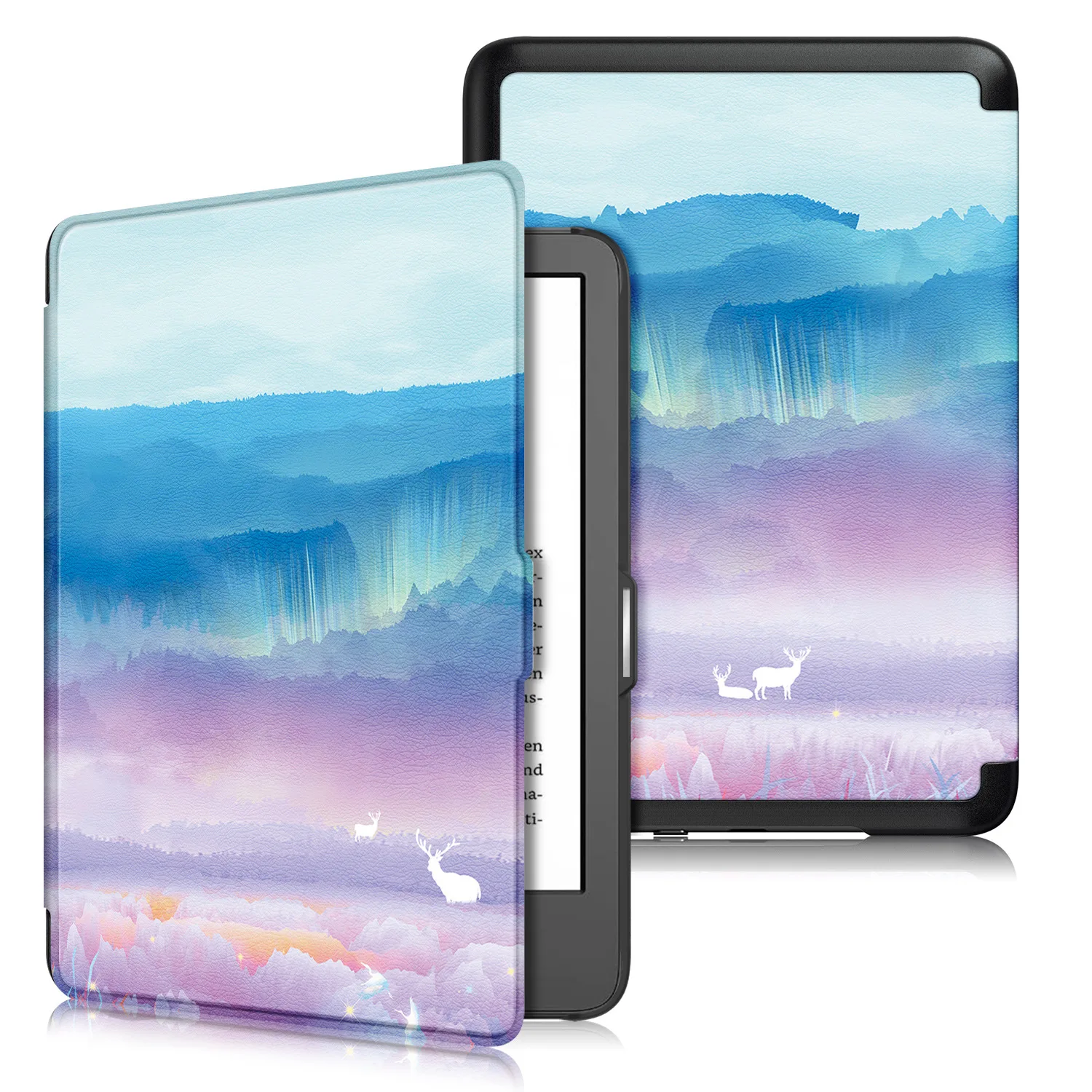 

Окрашенный чехол для нового Kindle 11-го поколения 2022 кожаный чехол для Kindle релиз электронная книга защитный чехол