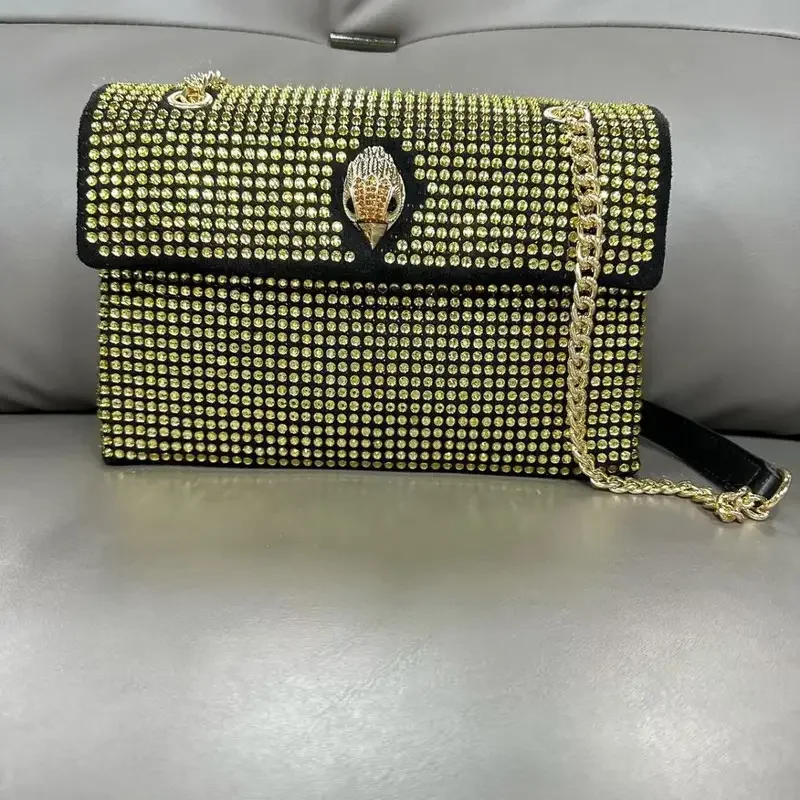 KURT GEIGER LONDON Роскошная модная женская сумка через плечо на одно Бархатные