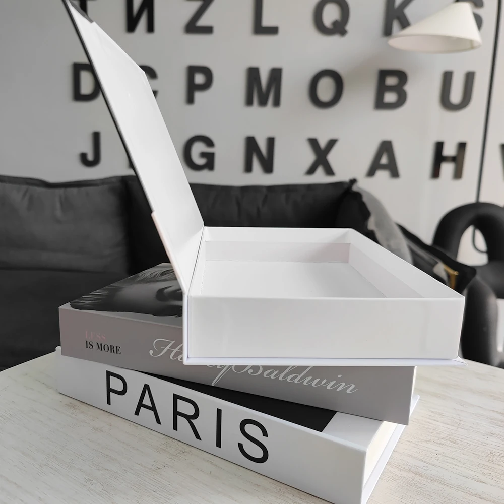 

Fashion Fake Books for Decoration Storage Box Luxury Decorative Book Living Room Decoration Simulation Books Ornaments for Home