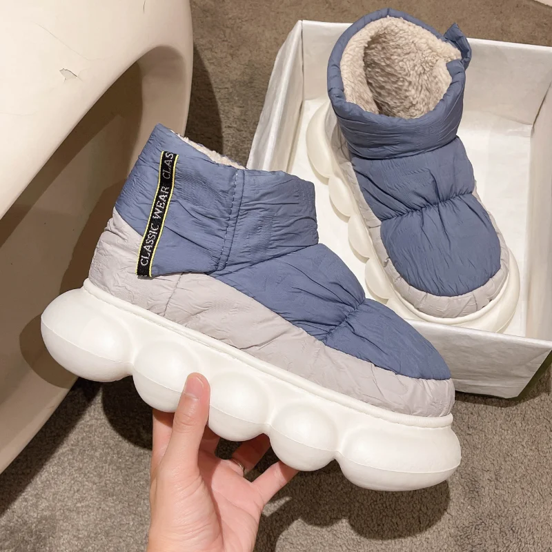 

Women's Boots New 2022 Winter Warm Snow Boot for Women Cotton Shoes Casual Booties for Women Slip on Women's Boots Bota Mujer