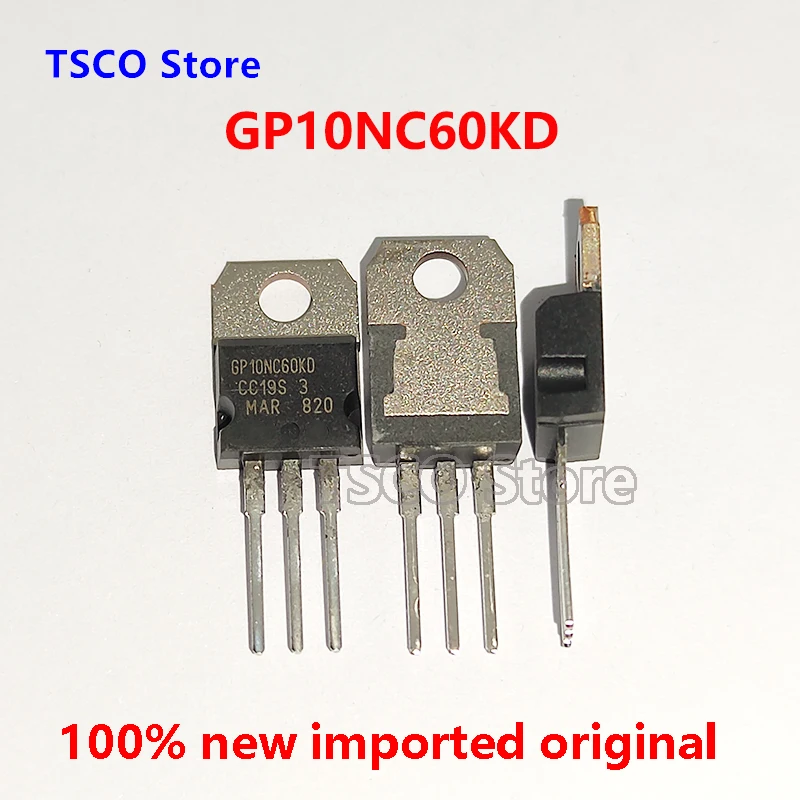 10 шт. GP10NC60KD STGP10NC60KD 100% Новый оригинальный  10A 600 в IGBT