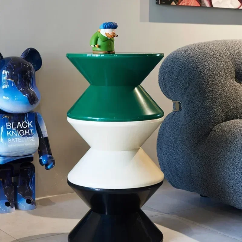 Скандинавская маленькая табуретка для смены обуви домашняя искусственная