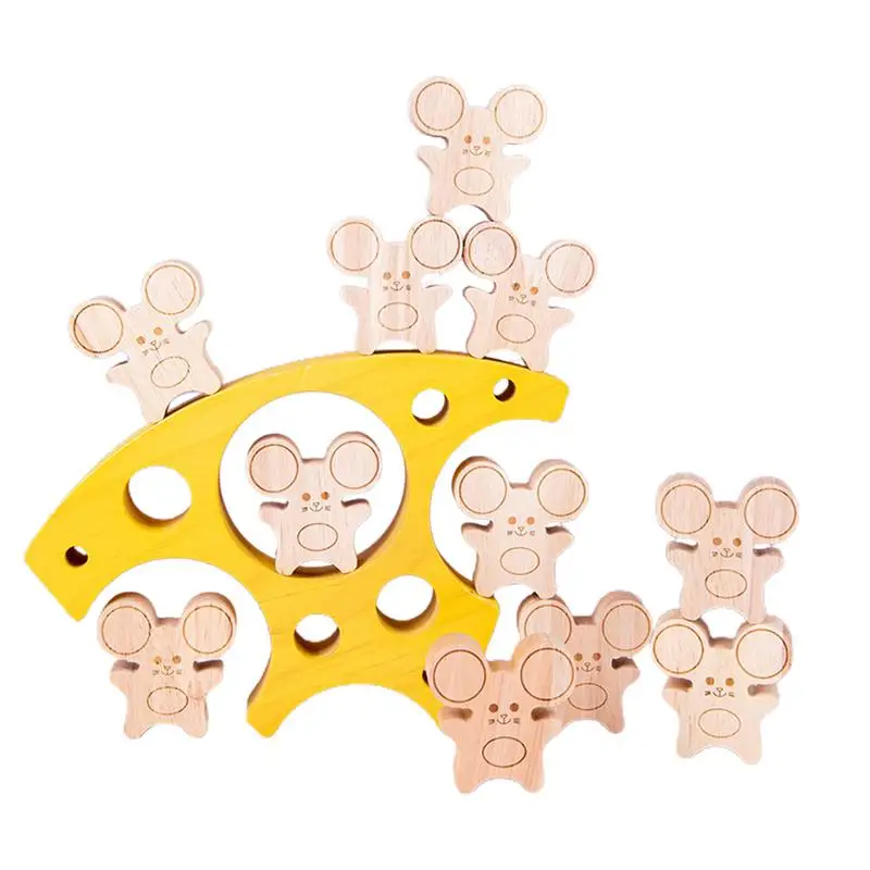 

Stacking Balance Building Blocks Toy Educational Development Montessori Balance Toys Children's Fun Interactive Montessori Toys