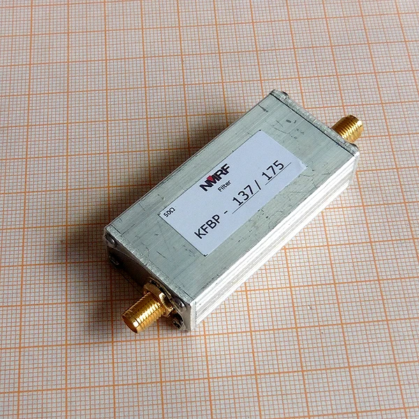 

KFBP-137/175 137~175MHz VHF band pass filter, SMA interface sensor