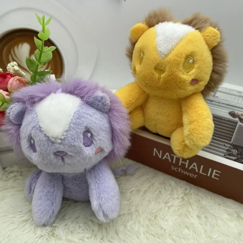 Милый мультяшный красочный подвеска в виде маленького льва