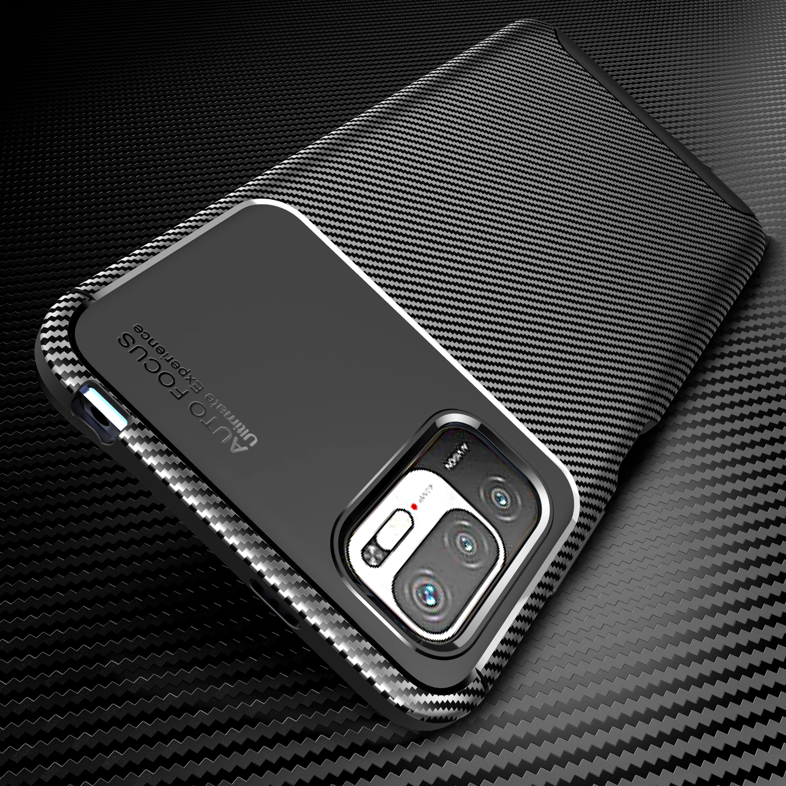 

Ultra Thin Carbon Fiber Flexible Case For XIAOMI MI Poco M2 Pro M3 Pro 5G M4 Pro 4G 5G M5 4G 5G M5S C3 Soft TPU Cover