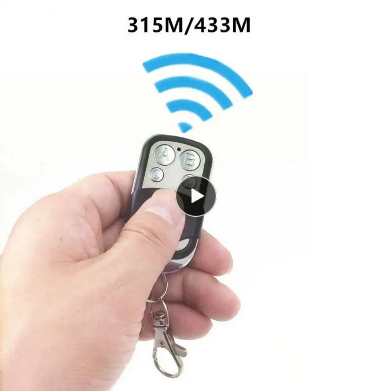 

Metal Electric Garage Key Self Copy 4 Buttons Remote Control Wireless Rf Transmitter For Gadgets Car Home Garage Door