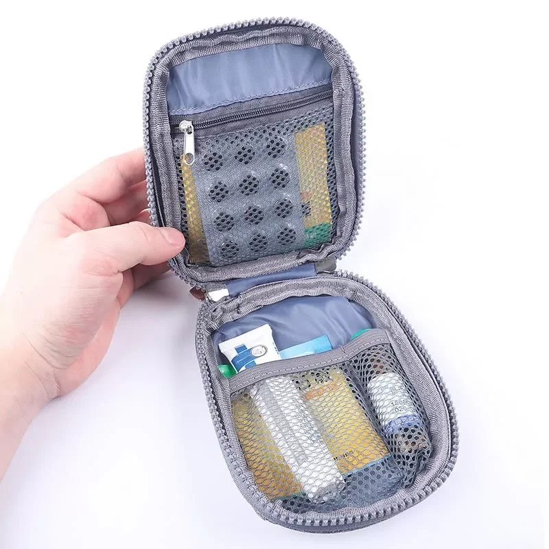 

Medicine Storage Bag Portable First Aid Medical Kit Travel Outdoor Camping Useful Camping Emergency Survival Bag Pill Case