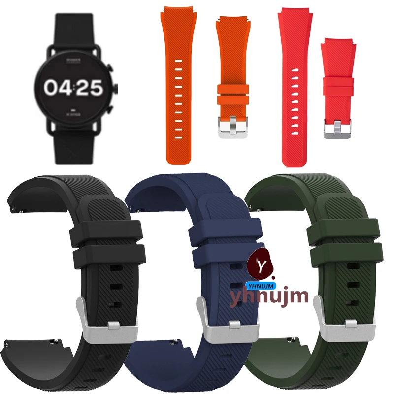 

Skagen Falster 3 sports Strap Bracelet Soft Silicone Sports Wristband Sports Band Accessories