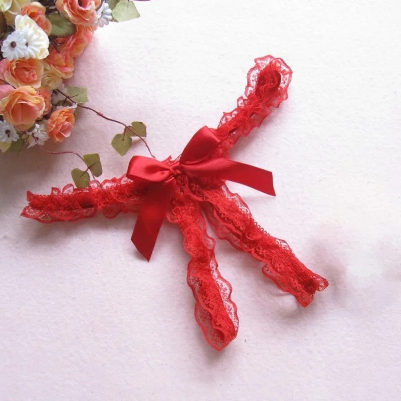 

New Women's Sexy Lingerie Lace See Through Sexy Panties Butterfly Thongs Hollow Low-waist Ladies Girls Underpants Underwear