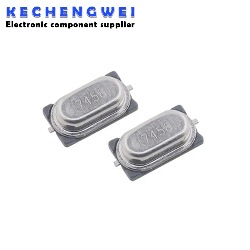 

100pcs/lot SMD crystal oscillator 49S mini MINI model 6.7458MHZ 7 * 4mm