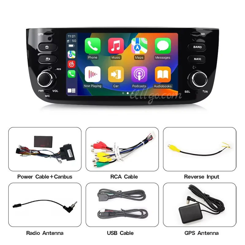 Автомобильное радио Android с GPS для Fiat Grande Punto Evo Linea авторадио Navigatore 1дн