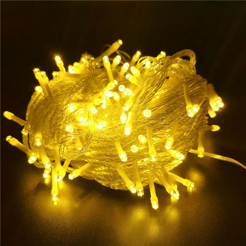 

Fairy Christmas Tree Garlands LED String Lights Wedding Decor Garden Outdoor Indoor Decoration Holiday Lighting New Year Gifts