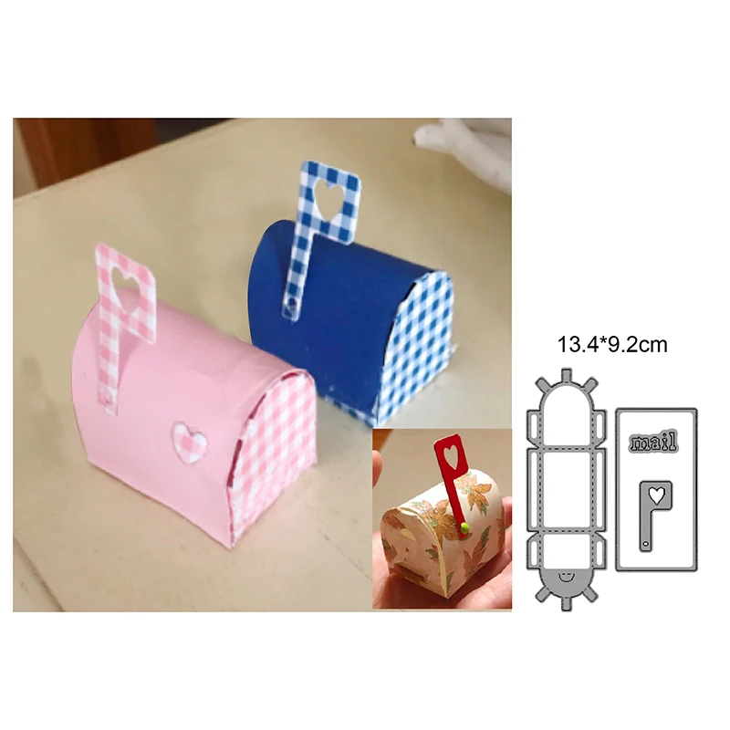 Craft Dies Metal Cutting Dies Cut Die Mold 3D Box Decoration Scrapbooking Dies Paper Craft Knife Mould Blade Punch Stencils Dies images - 6