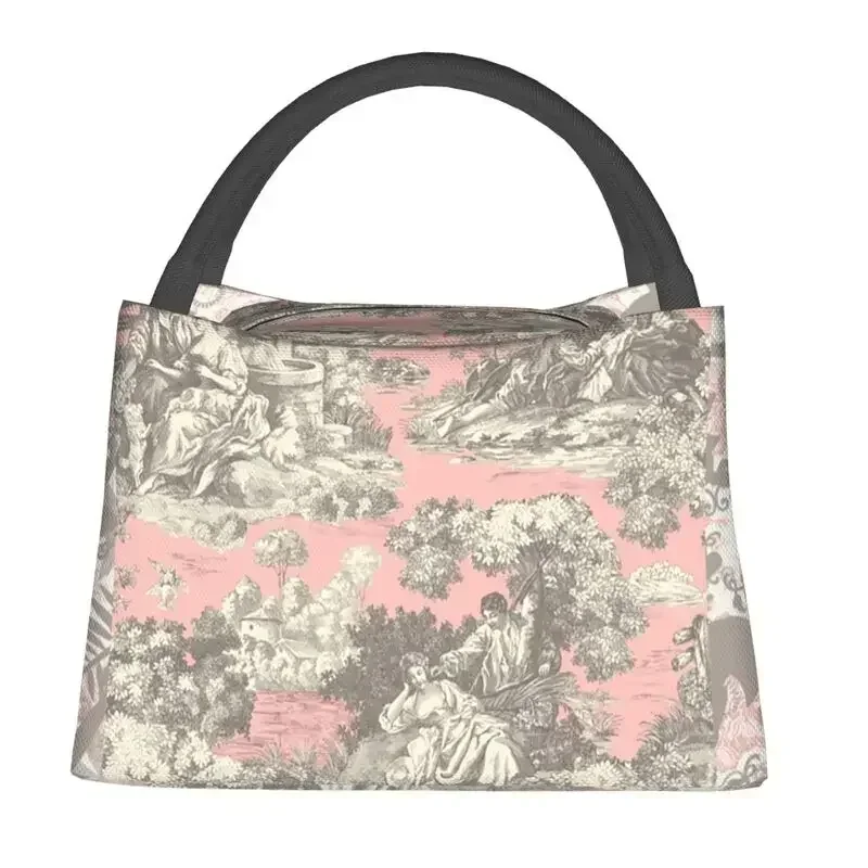 Toile De Jouy винтажные французские изолированные сумки для обеда кемпинга