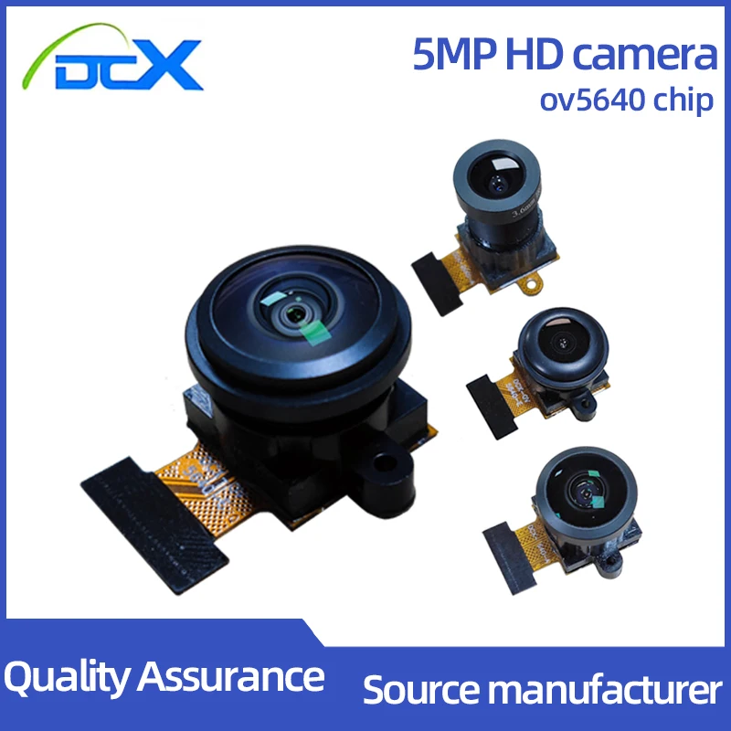 

OV5640 Camera Module 130 200 Degree Wide Angle Dvp Interface 5 Million Pixels Camera Monitor Identification for ESP32