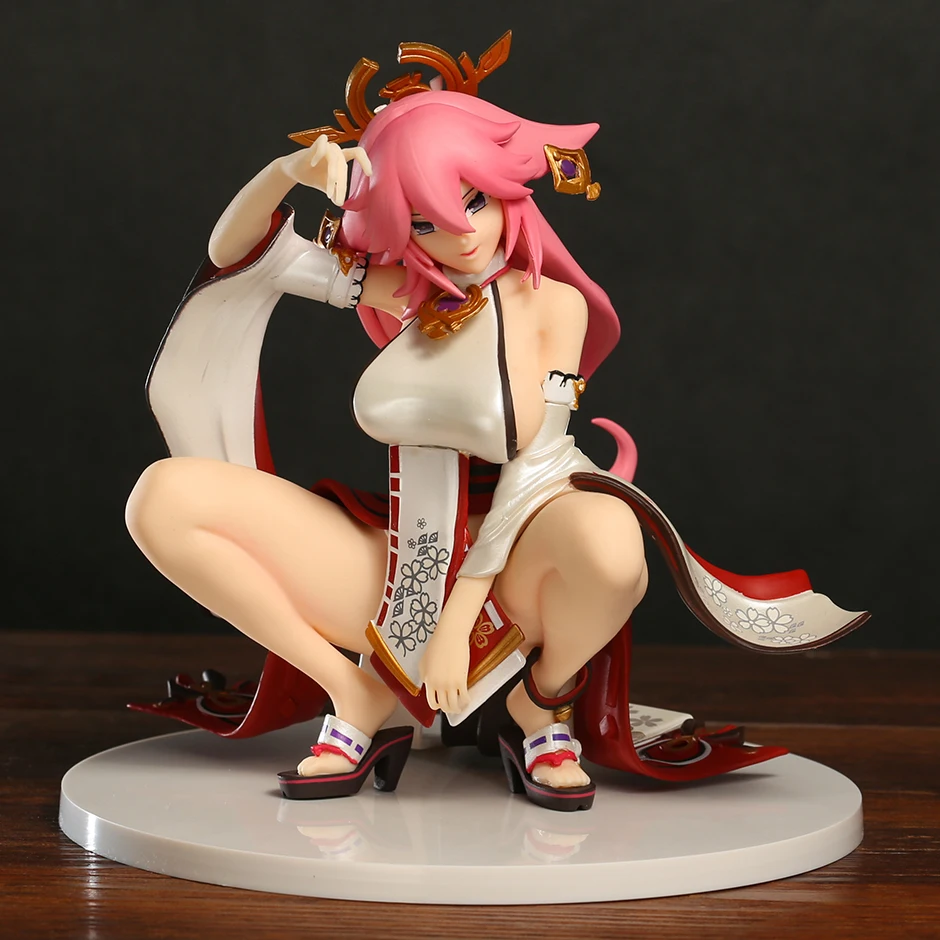 

Hot Game Genshin Impact Yae Miko PVC Figure Collection Model Toy Xmas Gift