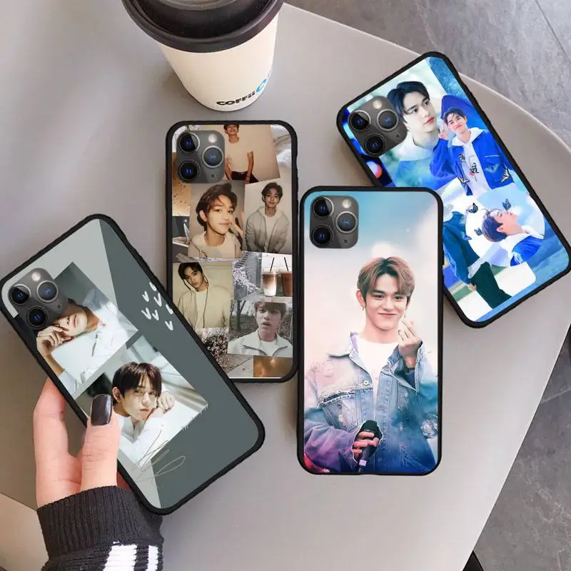 

NCT Lucas kpop Phone Case For iphone 12 11 13 7 8 6 s plus x xs xr pro max mini