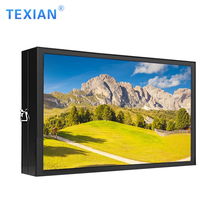 Promotion Advertising Machine 75 Inch Wall-Mounted High Brightness Outdoor LCD Display | Screen