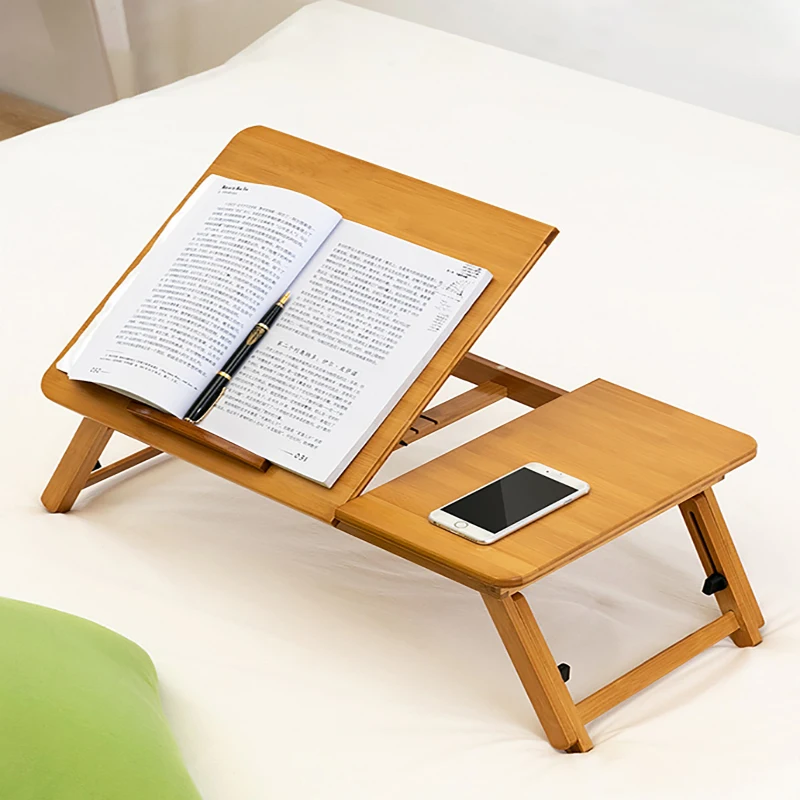 

Laptop desk Laptop Stand 4 Modes Adjustable Folding Laptop Book Reading Shelf Portable Bed Sofa Lap Tablet Tray Lifting Table