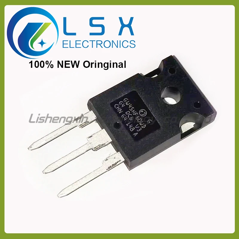 

10PCS GW45HF60WD STGW45HF60WD New and original TO-247 MOS field effect tube The high frequency converter triode to247