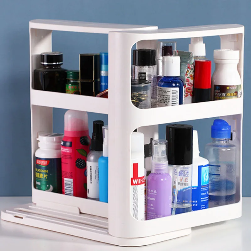 Кухонная полка для специй хранения пищевых контейнеров приправ вращающаяся