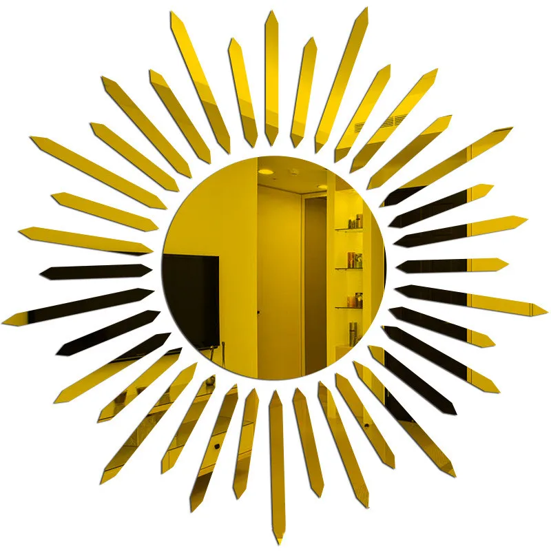 

Стикеры зеркала подсолнух пластиковые