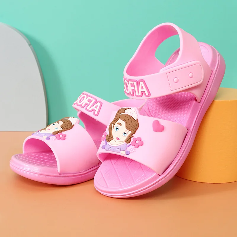 Детские летние туфли Белоснежка дезодорирующие дышащие сандалии-желе на липучке