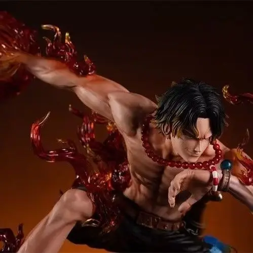 

2023New 20cm Anime One Piece Portgas D Ace Figures Ace Action Figures PVC Statue Model Collection Toys For Children Gifts