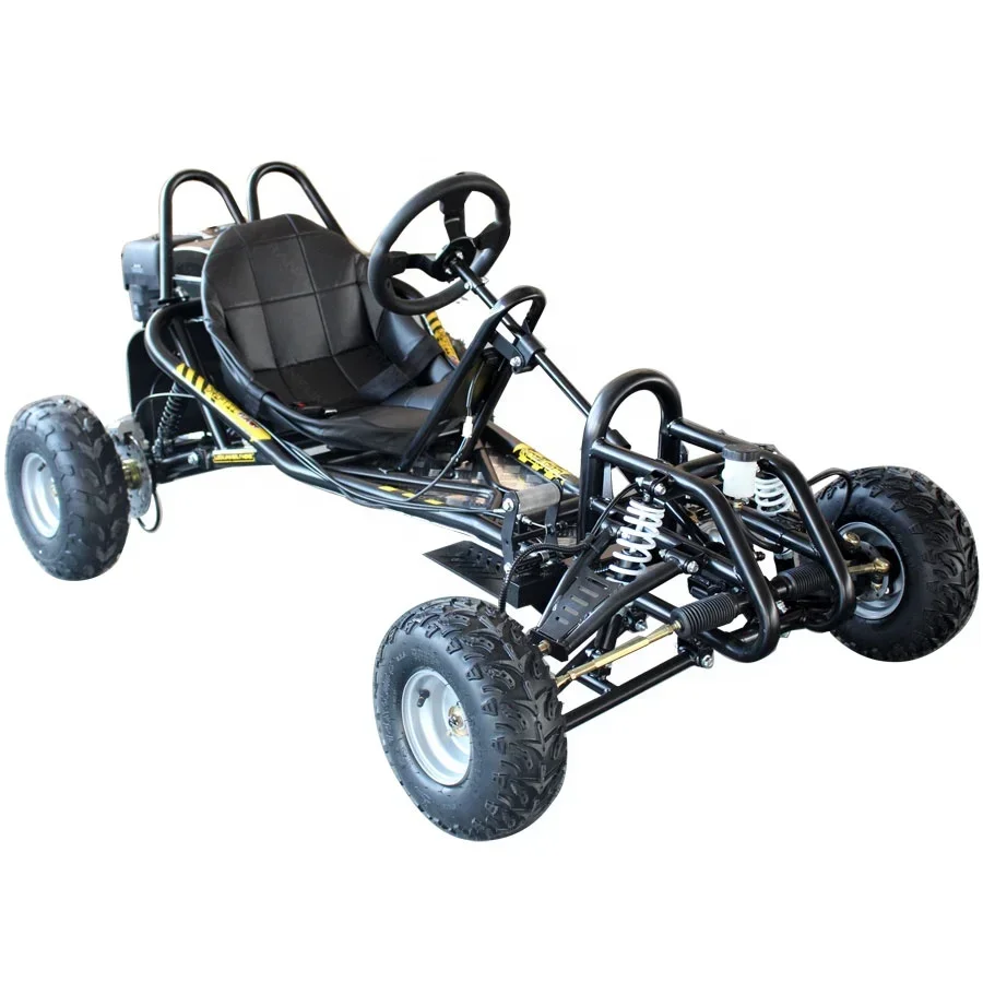 Per Adulti Pesanti 270CC 9hp Go Kart Da Spiaggia Raffreddato Ad Aria Con Accelerazione A Pedale Esterno