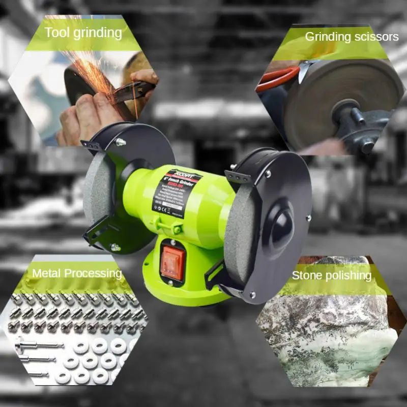

Маленькая настольная шлифовальная машина 220 В для удобного использования, промышленная полировка, электромеханическая, динамическая шлифовальная машина, вертикальная песчаная турбина