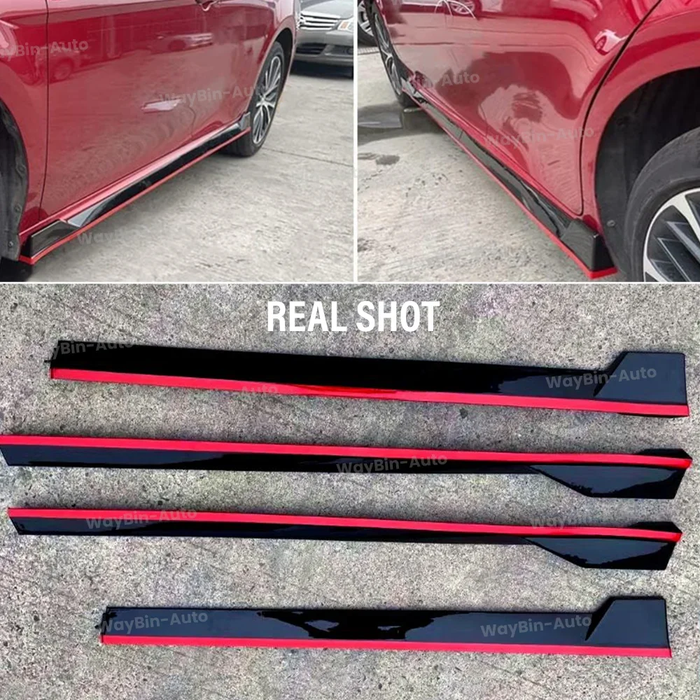 Для Toyota Camry L LE XLE 2021-2023 TRD Sport передние обвесы тюнинг ABS передний бампер губа боковой