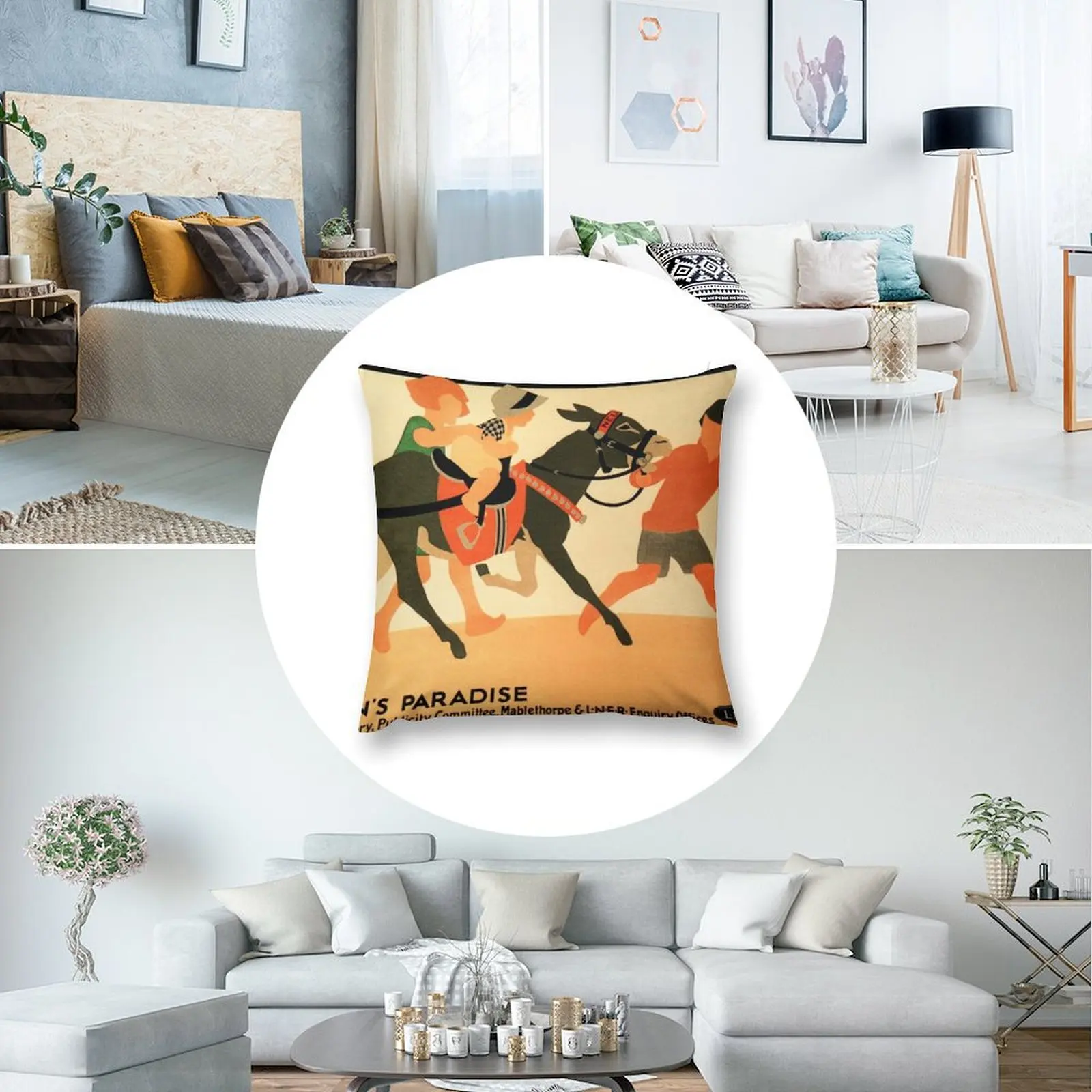 MABLETHORPE &amp SUTTON ON SEA Lincoln английский LNER постер для путешествий рекламная