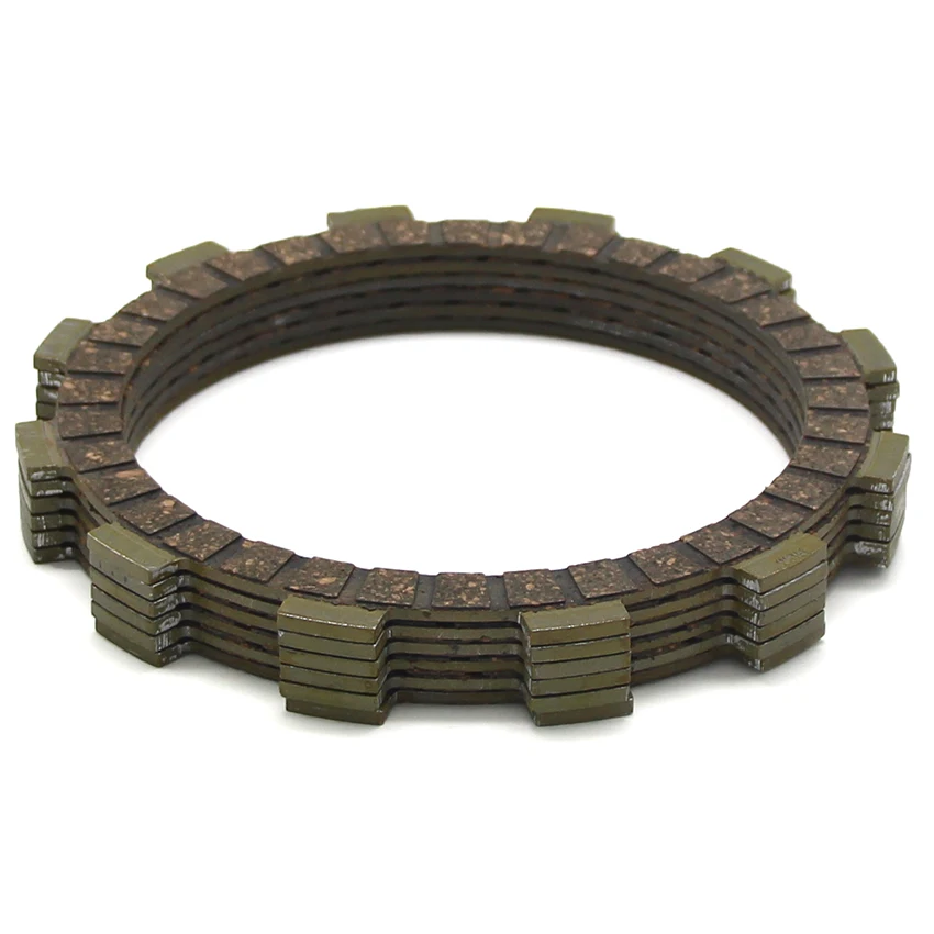 Комплект фрикционных дисков сцепления для Suzuki RG250 WD DR400 ST/SX GN400 TT GSX400 FEX/FZ/FD PE400 T/X RM400