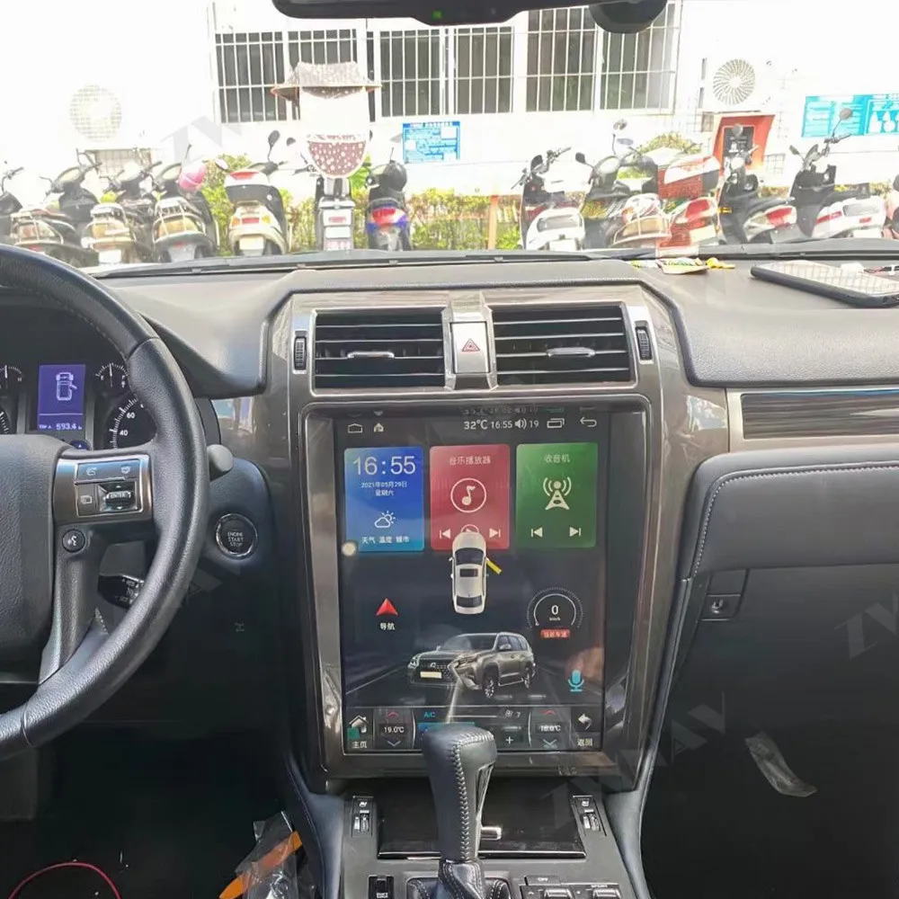 

Мультимедийный центральный экран 1 Din для Lexus GX GX400 GX460 2010-2019 Android автомобильный GPS-навигатор радио аудио стерео