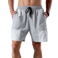 sweatpants 2022hip hop summer new mens shorts loose large size high waist multi pocket overalls shorts mens five point pants