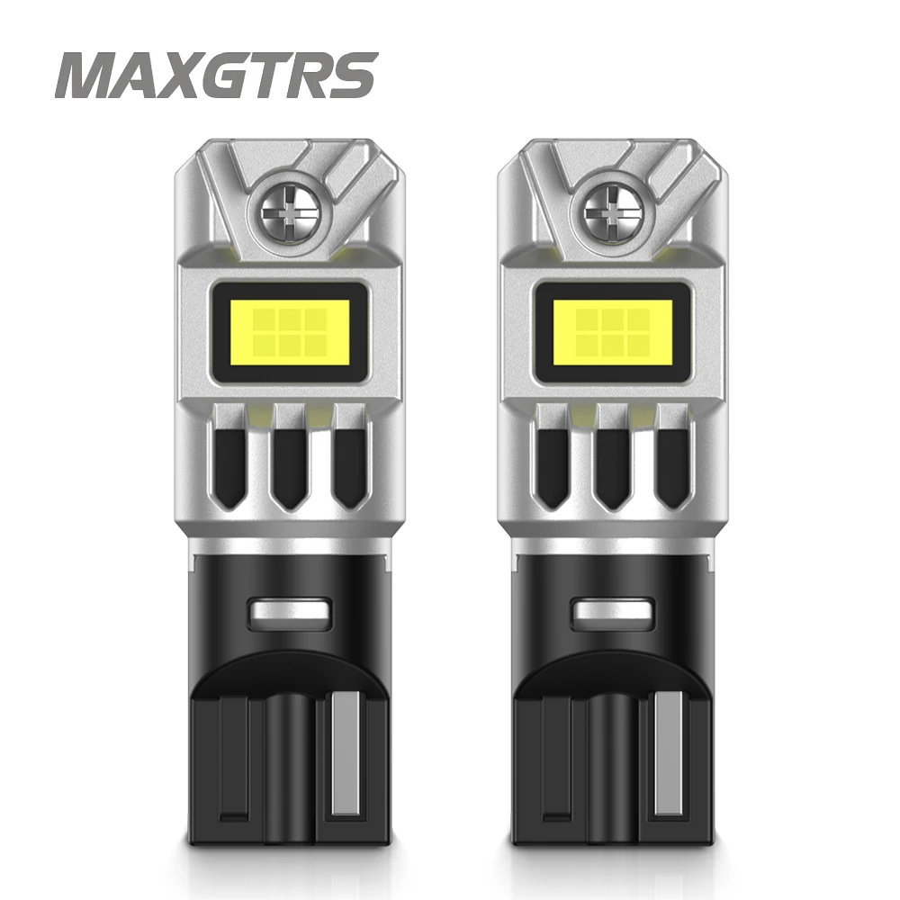 Фото 2x T10 LED W5W 5W Автомобильные боковые/интерьерные лампы 12V, сверхъяркие, с чипами 5530, 194 168, белые, 6000K, для габаритных огней и освещения салона №1