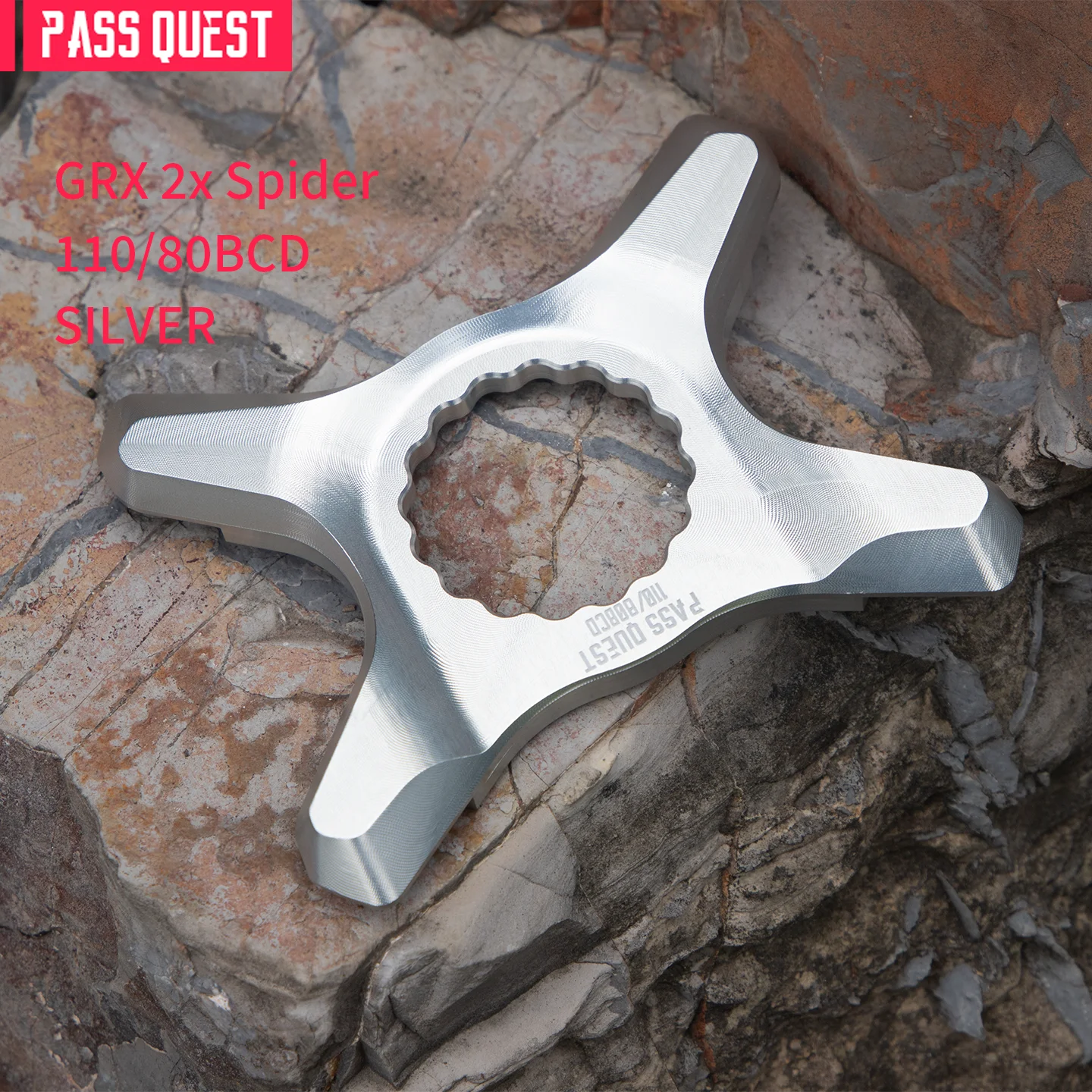 PASS OUEST Road Direct Mount Spider для прямого крепления EAS к звездочке GRX 2x. (art.: 3920dca5072fe) - 3920dca5072fe
