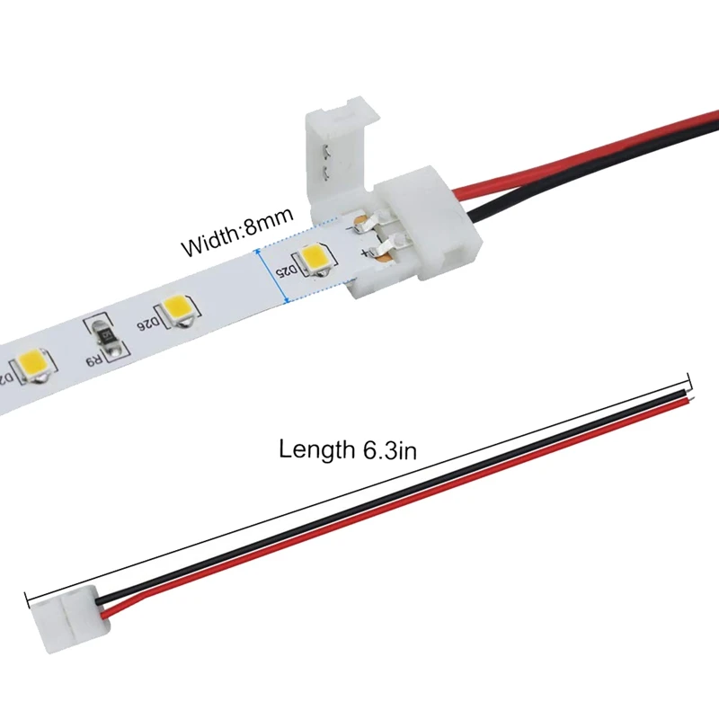 50 шт. флейта для подключения двух штырьков 2835 3528 5050 5730 SMD
