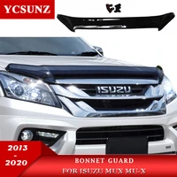 2013 2020 bonnet guard for isuzu mux 2013 2014 2015 2016 2017 2018 2019 2020 accessories exterior scoops hoods parts ycsunz